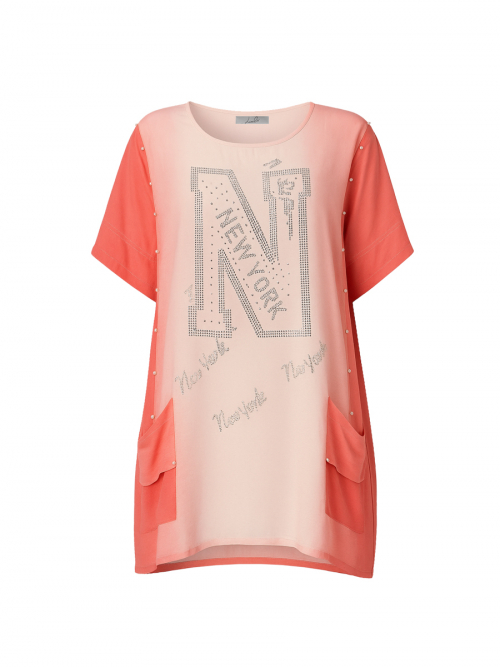 BLUSA STAMPATA
