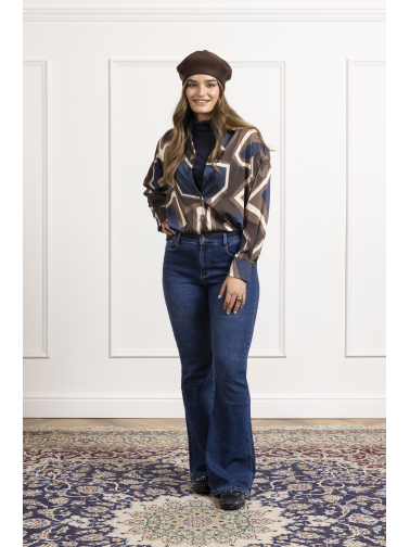 JEANS FIT. ZAMPA PUSH UP